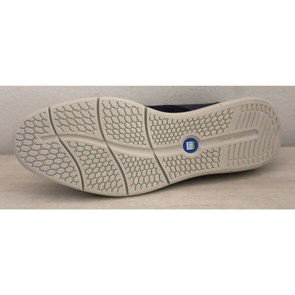 Nunn Bush 85073-492 Men's Sz 12M Navy Multi Chase Knit Plain Toe Oxfords - Picture 6 of 12